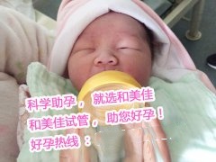 七斤八两的胖小子总算是在广州兰梦代妈公司圆梦啦